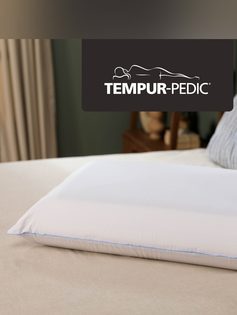 Tempur‑Pedic TEMPUR‑Cloud Dual Cooling King Pillow | Medium Support